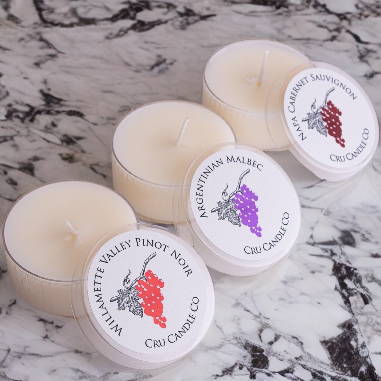 Amazon.co.jp: Cru Candle Co ワインにインスパイアされたソイワックス